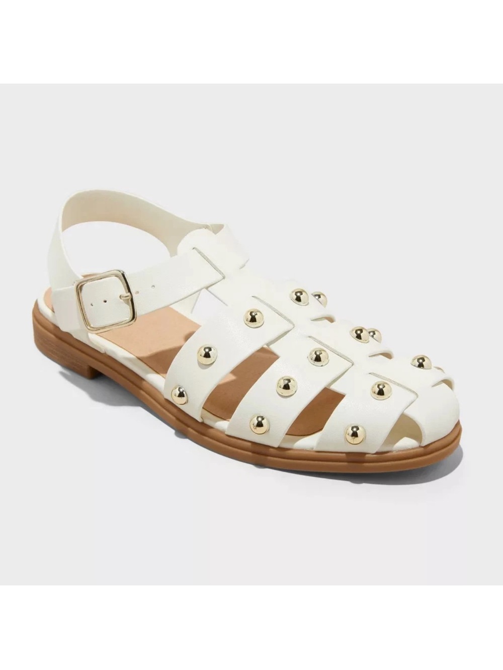 Universal Thread off-white fishermen sandals